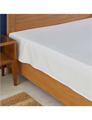 NAU WHITE SHEET QUEEN SIZE - QUEEN SIZE