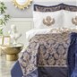 HELENA NAVY BLUE 10 PRC TEXTILE DOWRY SET - TEXTILE DOWRY SET