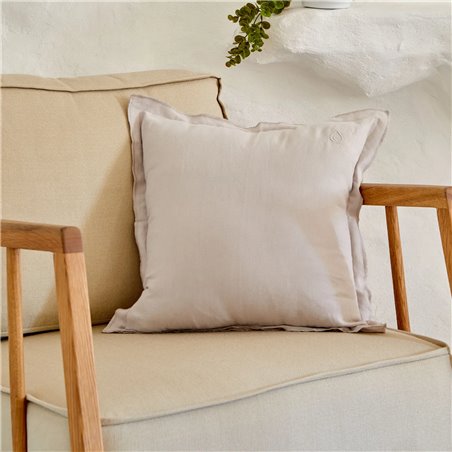 4 Element White Duz Decorative Pillow 45X45 - 45X45 | Enplus Home