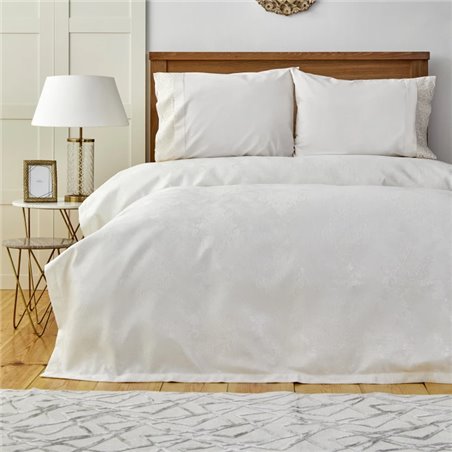 LAUREL WHITE DANTELLI RNF PRIVATE PIQUE SET - QUEEN SIZE