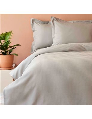 BACK TO BASIC GREY PIQUE QUEEN SIZE - QUEEN SIZE