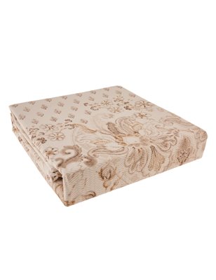 Kh Charlina Beige Rnf Pique Queen Size - Queen Size