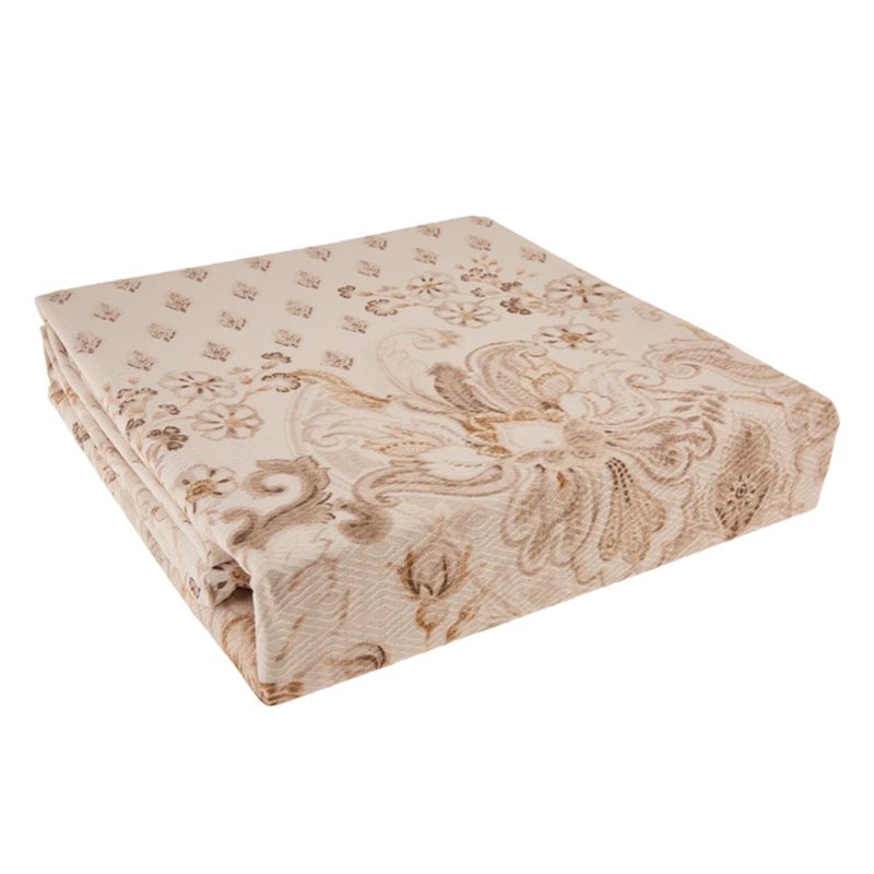 KH CHARLINA BEIGE RNF PIQUE QUEEN SIZE  - QUEEN SIZE