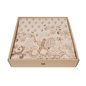 KH CHARLINA BEIGE RNF PIQUE QUEEN SIZE  - QUEEN SIZE