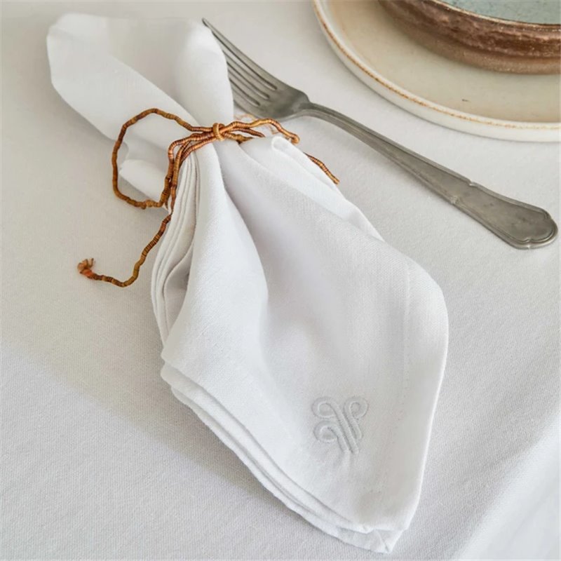 4 Element White 2 Napkin - 45X45