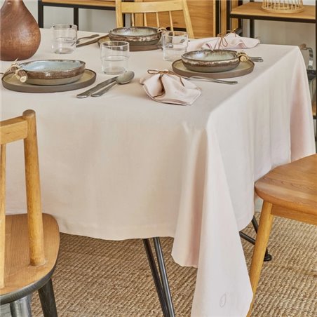 4 ELEMENT BLUSH TABLECLOTH 160x240 SU -  160x240