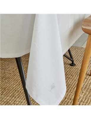 4 ELEMENT WHITE TABLECLOTH 160x240 HAVA -  160x240