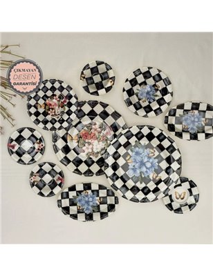 Karaca Alise 26 Pcs Breakfast Set Rnd