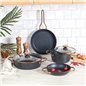 KARACA BIO DIAMOND POWER 6 PCS COOKWARE SET ROSEÂ  GOLD