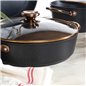 Karaca Bio Diamond Power 6 Pcs Cookware Set Rose  Gold