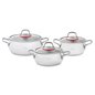 Karaca Sariyer Steel Midi Set 6 Pcs Cookware Set