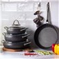 KARACA AVANOS NEW BIO GRANIT 7 PCS COOKWARE SET