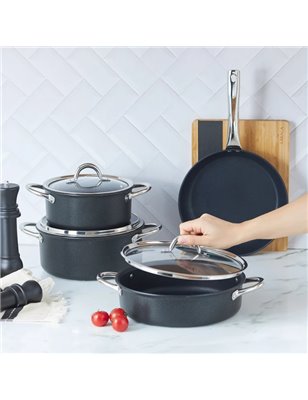 Karaca Bio Diamond Master 7 Pcs Cookware Set Ind | Enplus Home