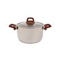 KARACA SILVA 8 PCS STEEL COOKWARE SET