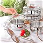 Karaca Emirgan Steel Cookware Set 13 Pcs