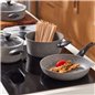 KARACA BIOGRANIT GREY V1 7 PCS COOKWARE SET IND