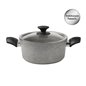 Karaca Biogranit Grey V1 7 Pcs Cookware Set Ind