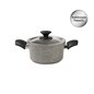 KARACA BIOGRANIT GREY V1 7 PCS COOKWARE SET IND