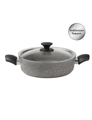 KARACA BIOGRANIT GREY V1 7 PCS COOKWARE SET IND