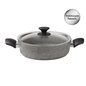 KARACA BIOGRANIT GREY V1 7 PCS COOKWARE SET IND