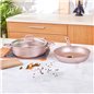 Karaca Biogranit Rosegold 3 Pcs Cookware Set