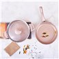 Karaca Biogranit Rosegold 3 Pcs Cookware Set