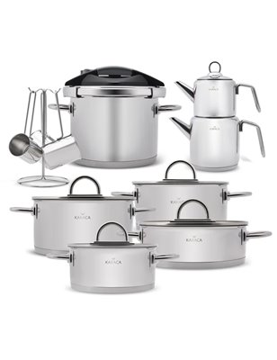 KARACA PLATINIUM 17 PCS COOKWARE SET