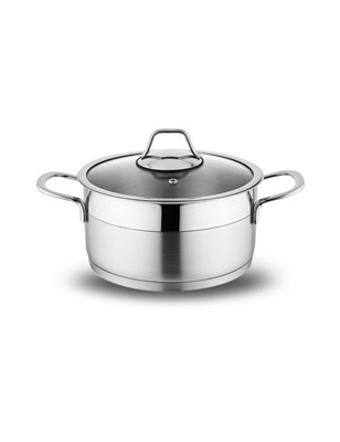 Schafer Gusta Mini Steel Cookware Set -6 Pcs.-Inox | Enplus Home