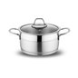 SCHAFER GUSTA MINI STEEL COOKWARE SET -6 PCS.-INOX