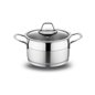 SCHAFER GUSTA MINI STEEL COOKWARE SET -6 PCS.-INOX