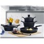 SCHAFER FELSEN CASTING POT SET-7 PCS.-BLACK