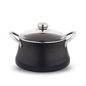 SCHAFER OTTOWA NON STICK POT  SET-7 PCS.-BLACK