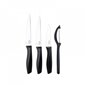 Karaca Black Peel 4 Parca Bicak Set