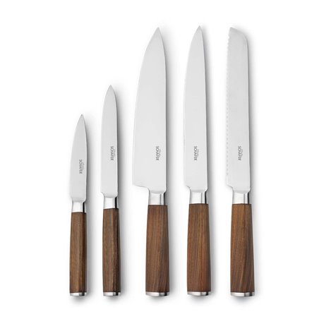 SCHAFER SOLIDE KNIFE SET-6 PCS.-BROWN-03