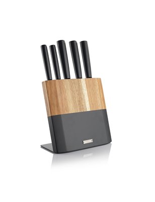 SCHAFER SOLIDE KNIFE SET-6 PCS.-BLACK-07