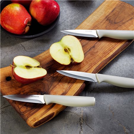 Schafer Helfer Set Of 5 Pcs Knife Set-5 Pcs.-Beige | Enplus Home