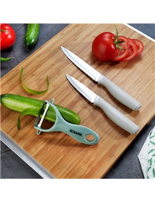 SCHAFER HELFER SET OF 3 PCS KNIFE SET -3 PCS.-BEIGE