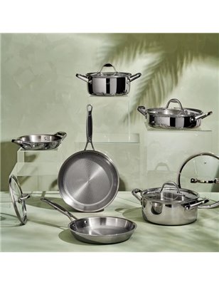 Karaca 3Ply Power Steel 26 Cm Pan 2 | Enplus Home