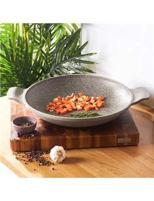 Schafer Galaxy Granite Pan 28Cm-1 Pcs-Cappuccino | Enplus Home