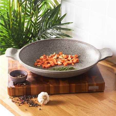 Karaca Viento Bio Granit Double Pan 34Cm | Enplus Home