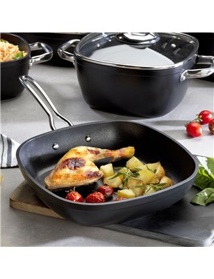 Schafer Gastronomie Master Granite Pan-24Cm-1 Pcs.-Black | Enplus Home