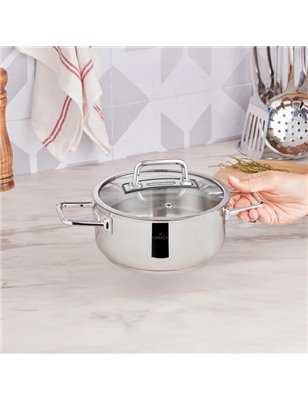 Karaca Galaxy Steel Pot 18 Cm 2 | Enplus Home