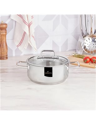 KARACA GALAXY STEEL POT 20 CM 2,9 LT