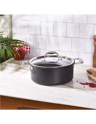 Schafer Held Steel Pot-24 Cm-2 Pcs.-Inox | Enplus Home