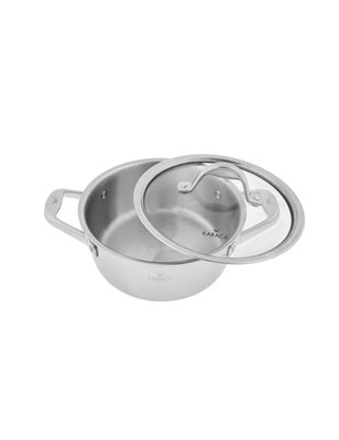 Karaca 3Ply Power Steel 20 Cm Pot 2 | Enplus Home