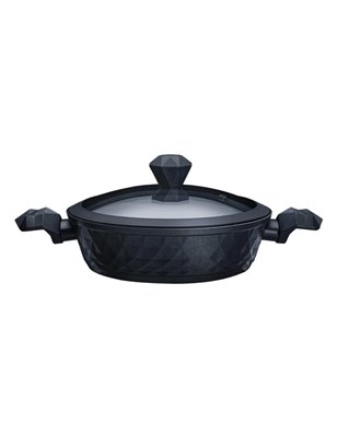 Schafer Gastronomie Master Granite Pot-24Cm-2 Pcs.-Black | Enplus Home