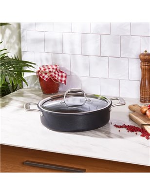 Schafer Gastronomie Master Granite Pot-20Cm-2 Pcs.-Black | Enplus Home