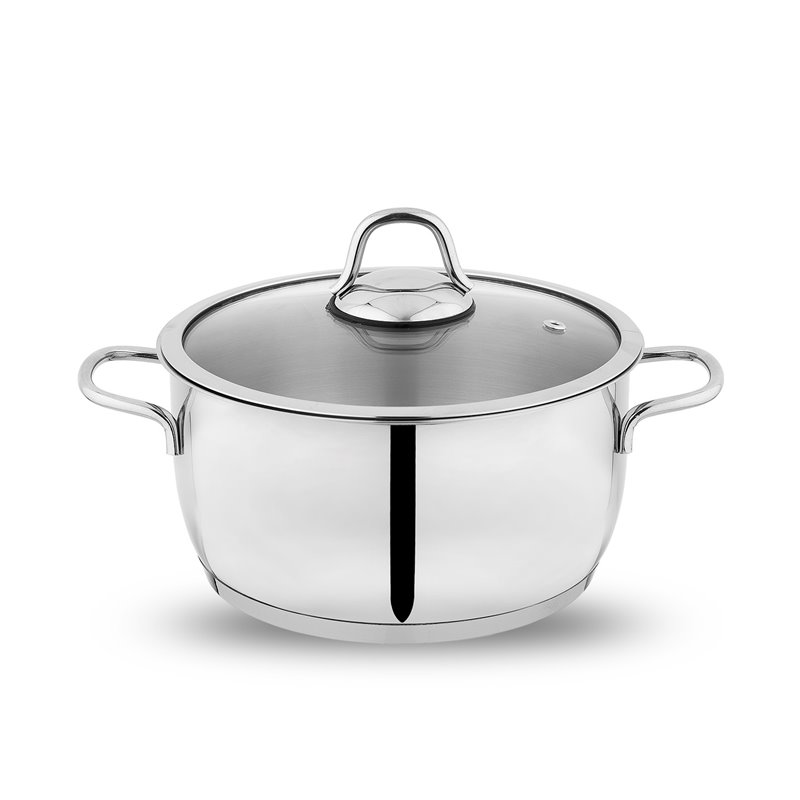 Schafer Held Steel Pot-28 Cm-2 Pcs.-Inox