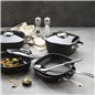 SCHAFER GASTRONOMIE MASTER GRANITE POT-20CM-2 PCS.-BLACK