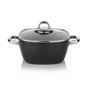 SCHAFER GASTRONOMIE MASTER GRANITE POT-26CM-2 PCS.-BLACK